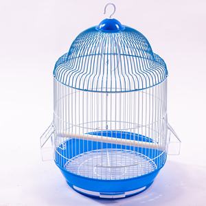 Práctica Jaula Universal para Pájaros de Todas las Razas, de Alambre Metálico Reforzado, con Comederos de Madera, para las Cuatro Estaciones - Product Image 3