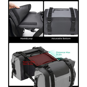 Borsa da Sella Posteriore Impermeabile da Viaggio da 30L Personalizzata dal Produttore <span class=keywords><strong>per</strong></span> <span class=keywords><strong>Moto</strong></span> - Product Image 4