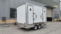 Toilettes portables sans eau, remorques de toilettes portables, toilettes portables