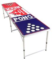 8ft Aluminium Lipat Meja Bir Pong Basket Cukup Kokoh