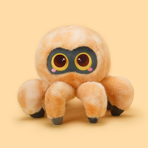 Muñeco de araña de simulación súper suave para Halloween, juguete de peluche divertido para decoración de armario de TV y alivio del estrés, venta al por mayor - Product Image 3