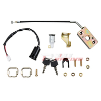 RiseRacing Aluminum Alloy Ignition Switch Lock Kit for Electric Dirt Bike Motorcycle Key Switch Upgrade Parts