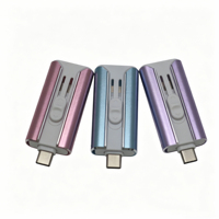 Clé USB en alliage d'aluminium, capacité réelle 8 Go 16 Go 32 Go 64 Go 128 Go 256 Go, USB 3.0, transfert haute efficacité, type C