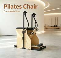 Chaise Wunda en bois réglable MJD pour Pilates, équipement de fitness pour studio professionnel