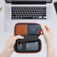 Жесткий чехол Yinke для SanDisk Extreme Pro/SanDisk Extreme, портативный внешний твердотельный накопитель 500 ГБ, 1 ТБ, 2 ТБ, дорожный защитный чехол, сумка для хранения