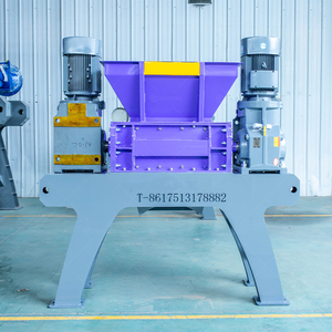 Déchiqueteuse de batteries au lithium et de disques durs à double arbre de 7,5 kW pour le recyclage des déchets électroniques - Product Image 2
