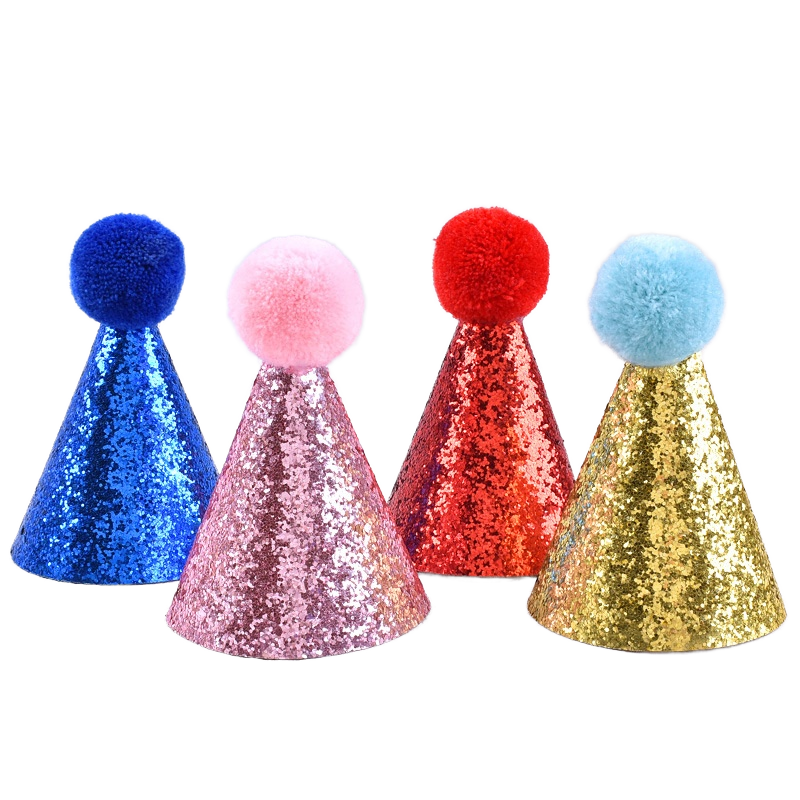 Wholesale Promotional Party Supplies One-Year-Old Baby Birthday Party Hats and Holiday Dress-Up Pet Cat Dog Decorations