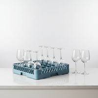 Égouttoir à verres en plastique portable professionnel, support à verres à vin en plastique, séchoir coulissant