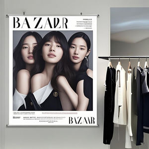 Desain Kustom Bendera/Banner Kanvas Portabel Tahan Air Tahan UV Tiang Aluminium Logo Kustom untuk Acara Promosi - Product Image 6