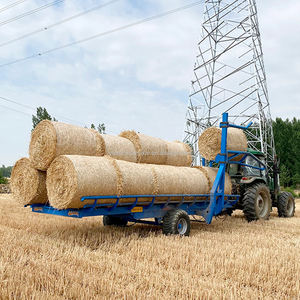 Grande camionnette à balles rondes <span class=keywords><strong>Camion</strong></span> de <span class=keywords><strong>transport</strong></span> à balles rondes <span class=keywords><strong>Camion</strong></span> à benne basculante hydraulique à <span class=keywords><strong>paille</strong></span> - Product Image 1