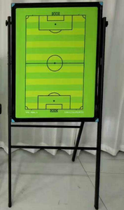 Lavagna Tattica Magnetica Autoportante per Calcio, Lavagna Strategica per Allenatori con Supporto in Metallo, Pennarelli Magnetici e Gomma - Product Image 2