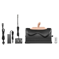 Machine sexuelle Sybian à vibrations et poussée anale, à fréquence variable automatique, pour femmes