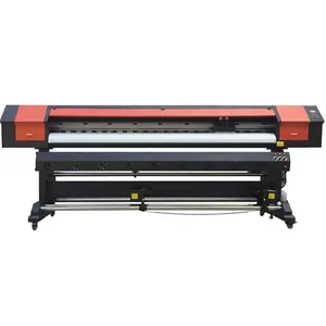Guangzhou 3.2m/10ft Eco Solvent Printer Avec Double DX5 DX7 XP600 Printhead Imprimante Grand Format prix d'usine à vendre