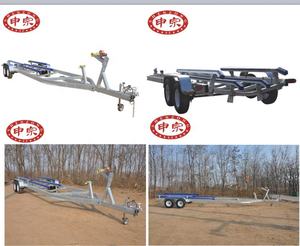 <span class=keywords><strong>Remolque</strong></span> de barco de eje tandem de 9 <span class=keywords><strong>metros</strong></span> y 3 toneladas de alta resistencia - Product Image 6