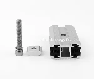 Top Sale Solar Panels Thin Film Module Clamps Mid Solar Panel Frameless End Clamp