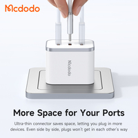 Cable Mcdodo 122/132 de 1.2m, USB-A a USB-C, Ultra Delgado, con Trenzado de Nailon y Aleación de Aluminio, Carga Rápida de 480Mbps, con LED