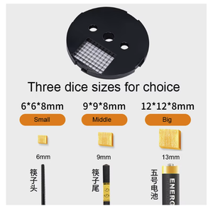 Professionele Service Keuken Multifunctionele Voedselverwerker Draagbare Fruitgroente Hakselsnijmachine Shredder Snijmachine - Product Image 2