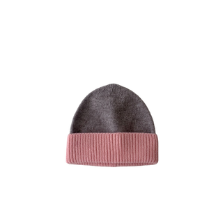 <strong>Winter</strong> Acrylic Two Tone Beanie Caps <strong>Hat</strong> With Custom Embroidery for Kids Toddler Boys <strong>Girls</strong> Play <strong>Hat</strong> Baby Beanie With Ball - Product Image 5
