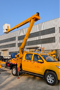 Plateforme de travail isolée télécommandée à flèche articulée hybride automatique de 13,5 m, propulsée au diesel, pour travaux en hauteur FOTON - Product Image 5