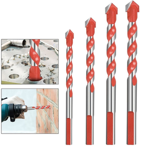 Foret de haute qualité pour carrelage en céramique, verre et marbre, à tête cruciforme - Product Image 4