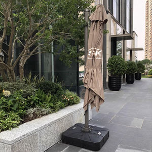 Sombrilla de Pared para Exteriores con Base, 8 Varillas de Aluminio Resistentes, Venta Directa de Fábrica - Product Image 3