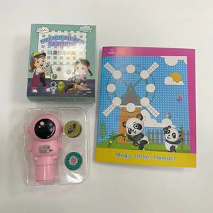 2025 nuevo producto lindo Animal forma Sello Mágico pegatina Sin desorden pegatina mágica conjunto impermeable niño niña sello bono - Product Image 4