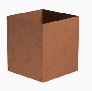 Thickened Steel Plate Weathering Steel Planter Box, Outdoor <strong>Garden</strong> <strong>Planting</strong> <strong>Trough</strong>, High Load-bearing &amp; Non-deformable - Product Image 1