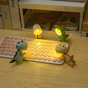 Mini dinosaurio clásico portátil, lámpara de escritorio LED, luz nocturna bonita, Animal de juguete para niños de 5 a 7 años, luz de mesita de noche - Product Image 5