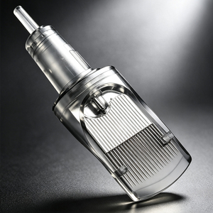 Aiguilles de cartouche de tatouage transparentes <span class=keywords><strong>Big</strong></span> <span class=keywords><strong>Magnum</strong></span> M1 RM stériles jetables pour ombrage de grandes surfaces et art corporel - Product Image 1