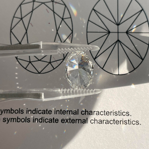 JINAO <strong>Loose</strong> Lab Grown <strong>Diamond</strong> CVD VS1 D Color IGI Certified <strong>Excellent</strong> 1ct 2ct Oval Cut Wholesale IGI CVD HPHT <strong>Diamond</strong> - Product Image 4