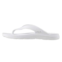 Bosirui femmes plate-forme tongs strass soutien de la voûte plantaire confortable coussin doux tongs compensées été string sandales
