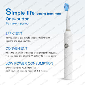 Brosse à dents électrique <span class=keywords><strong>de</strong></span> base pour un <span class=keywords><strong>nettoyage</strong></span> optimal, alternative accessible à un <span class=keywords><strong>prix</strong></span> abordable - Product Image 4