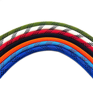 สายถักโพลีเอสเตอร์สีแดงทนทานสำหรับอาหารมื้อเย็นเชือกแข็งแรงน้ำหนักเบาสำหรับกิจกรรมกลางแจ้ง - Product Image 3