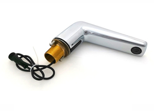 सस्ता स्वचालित गति सेंसर हाथ मुक्त इलेक्ट्रॉनिक इन्फ्रारेड वाणिज्यिक टचलेस बाथरूम सिंक नल बैटरी प्लग-इन संचालित - Product Image 4