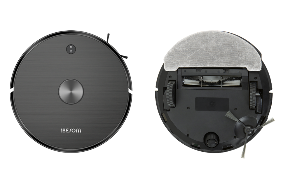 Ibesom A3 Plus Self-Emptying Robotic Vacuum Mop Cleaner