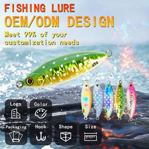 MISTER JIGGING vente en gros 20g 30g 45g leurre de coulée en métal gabarit leurres de pêche en eau salée gabarit à pas <span class=keywords><strong>lent</strong></span> - Product Image 2