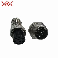 Connecteur circulaire fiable de la série GX16 à 6 broches pour l'instrumentation et les dispositifs médicaux