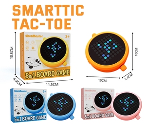 Thông minh tương tác điện tử Tic Tac Toe trò chơi kỹ thuật số cầm tay tictactoe trò chơi câu đố đồ chơi giải trí và đồ chơi giáo dục - Product Image 6