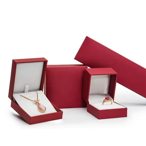 Wholesale Custom logo Paper Gift Packaging <b>Boxes</b> Wedding Ring Box Jewelry Flip Box - Product Image 3