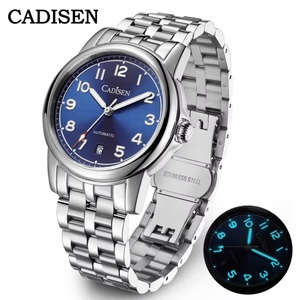 CADISEN C8235 2026 Men's Luxury Business <b>Mechanical</b> <b>Watch</b> MIYOTA Movement Sapphire Crystal Stainless Steel Band 5BAR Water - Product Image 1