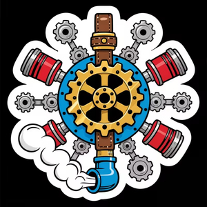 Pegatinas Personalizadas de Vinilo, Impresión de Pegatinas Troqueladas, Adhesivas, Impermeables, de PVC, con Logotipo de Dibujos Animados - Product Image 5