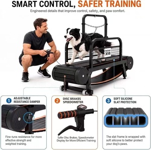 Tapis Roulant Manuale per Cani Silent Glide con Ruote in Lega di Alluminio - Velocità Regolabile per Cani di Piccola, Media e Grande Taglia, Allenamento di Agilità - Product Image 2