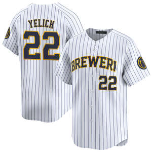 Pantaloncini da Baseball Milwaukee 2025 per Uomo, Personalizzabili, Taglie Forti, Bianchi con Loghi Ricamati, 100% Poliestere Traspirante ad Asciugatura Rapida - Product Image 5