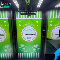 Machine à ciseaux à monnayeur pour un joueur, avec éclairage LED, pour la distribution de cadeaux, idéale pour les lieux de divertissement commerciaux en intérieur