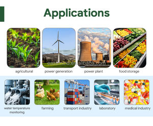 Enregistreur de données température humidité Surveillance de l'environnement pour l'agriculture Alarme de sécurité solaire Station RF Reçoit - Product Image 6