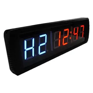 الجملة الساخن بيع الإلكترونية ساعة توقيت رقمية مصغرة الجدول اللياقة البدنية الموقت إضاءة مقاومة للماء مؤقت رقمي