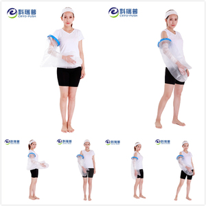 Protège-plâtre imperméable en PVC/TPU désinfectant à l'ozone pour la douche des membres inférieurs (jambe/pied) - Product Image 6