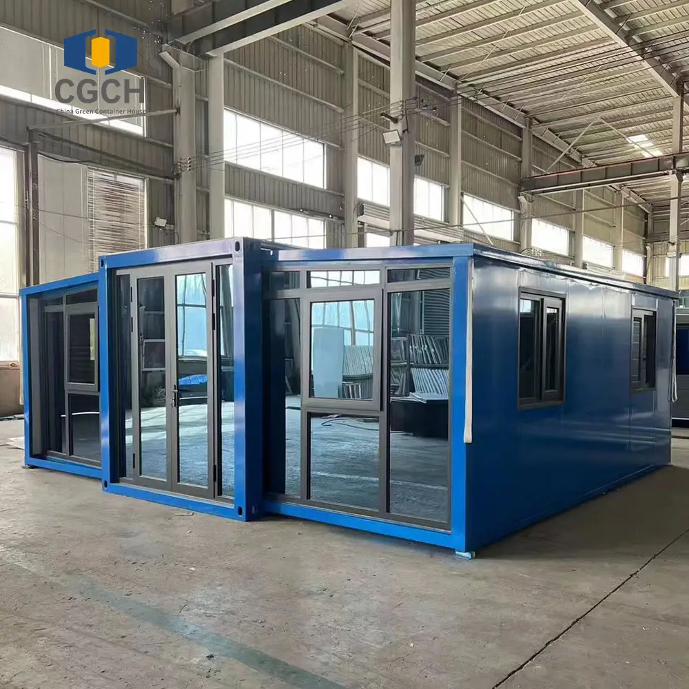 CGCH cheap expandable 20FT container house prefab hospital shelter house project expandable container house