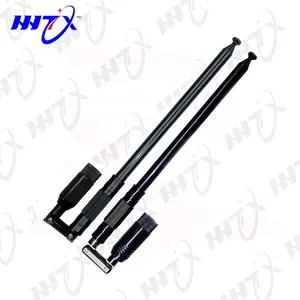 HDZ black 1.2m 26cm VHF 136-174mhz Telescopic bnc antenna, telescopic rod antenna for two way radio