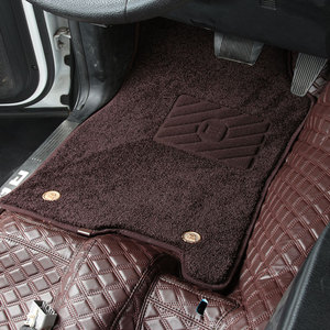 Alfombrilla de Coche de Cuero de Lujo para <span class=keywords><strong>Dodge</strong></span> Coolpad Challenger Ram Pickup Charger, Cobertura Completa de 360 Grados, Estilo Aviación - Product Image 4